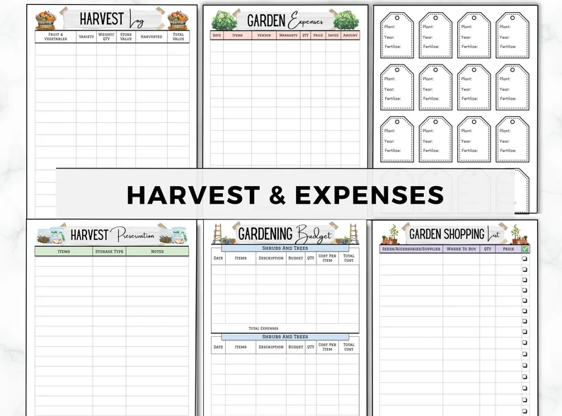 Harvest & Expenses